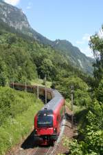 Anlässlich des Arlbergbahnjubiläums am 13. Juni 2009 verkehrte auf der ... Anlässlich des Arlbergbahnjubiläums am 13. Juni 2009 verkehrte auf der ...