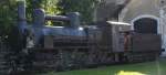 Dampflok 414.407 im Bahnhofs Krimov am 10.06.09. Sie geh�rt zu ...