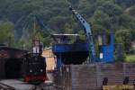 99 1771-7 am 15.06.09 an der Kohle im Bahnhof Freital ...