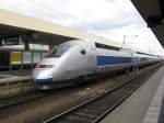 TGV 9552 von Frankfurt(Main)Hbf nach Paris Est.Am 10.07.09 in Mannheim ... TGV 9552 von Frankfurt(Main)Hbf nach Paris Est.Am 10.07.09 in Mannheim ...