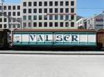 guterwagen RhB - G�terwagen Typ Haik-v 5105 im Bahnhof Chur am 07.05.2009