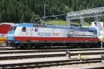 Am Brenner holte 185 513 Rostock Port ihren G�terzug Richtung ...
