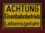bahnschilder-werbeplakate-und-ahnliches Diese Schilder h�ngen seit ein paar Tagen an der neuen Schallschutzmauer an der Bleibergerstrasse in Aachen.