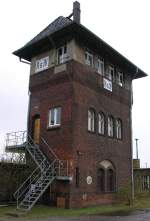 Rangierstellwerk Rs IV in Wustermark Rbf. Das Stellwerk ist leider ...