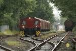 BR 323 Die K�f II der Eisenbahnfreunde Uetersen-Tornesch e.V. konnte am 11.07.2009 in Uetersen zu F�hrerstandsmitfahrten genutzt werden.