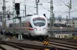 Bahnbildertreffen Berlin am 11.07.2009. Ein ICE kurz vor der Einfahrt ...