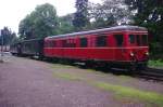 Der T3 der NWE (HSB) verl�sst mit einem Sonderzug Drei-Annen-Hohne ...