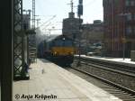 29002 bei der Durchfahrt Schwerin Hbf an 14.03.09  ...