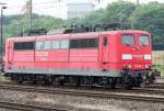 Die 151 163-3 ist ...  Eric Otten 12.07.2009