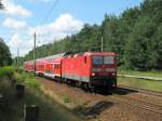 143 300-2 mit ihrer ...  Alexander Wiemer 13.07.2009
