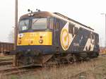 dieselbe Lok am 07.04.09 in Riesa, nur von der anderen ...