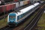 223 072 von Regental Cargo zieht den ALX 37979 von ...