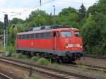 115 346-9 beim Umsetzen in Wannsee. (11.7.2009)  ...