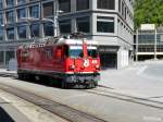 RhB - Ge 4/4 619 bei Rangierfahrt im Bahnhofsareal von ...