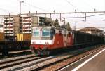 Re 4/4 111 der RM(ex EBT) am 3.5.1999 in Solothurn. ...