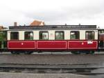 Personenwagen der MFFE, Nr. 14, Kl III, K�hlungsborn-West 10.07.2009  ...