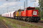 Die 6497 von Railion bei der durchfahrt durch Ratingen-Lintorf richtung ... Die 6497 von Railion bei der durchfahrt durch Ratingen-Lintorf richtung ...