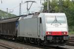 Die 186 144 f�hrt ...  Eric Otten 16.07.2009