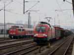 Die 182 021 mit ...  Christian Maier 16.07.2009