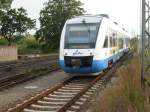 Nur noch wenige Meter und OLA-Triebwagen 701 hat am 15.Juli ...