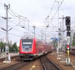 Hier zu sehen ist der RE2 auf der Fahrt von ...