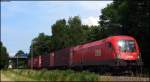 1116 009 mit dem TEC 40672 (Oradea Est - Genk) ...