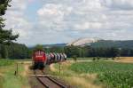 br-294-remotorisiert-ab-294-501 294 762 mit G�terzug am 13.07.2009 bei Hirschau. (Strecke Amberg-Schnaittenbach)