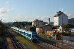 Vogtlandbahn 223 068 mit DPN37987  am 15.07.2009 in Wernberg-K�blitz