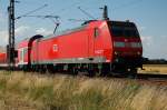 146 130-0 am Abend des 15.07.2009 bei Woltorf mit ihrem ... 146 130-0 am Abend des 15.07.2009 bei Woltorf mit ihrem ...