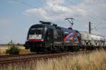 mrce-mitsui-rail-capital-europe ES 64 U2-002 EGP am 16.07.2009 bei Woltorf