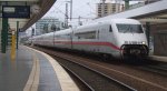 berlin-ostbahnhof ICE2 f�hrt hier in den Berliner Ostbahnhof ein. Die Fahrt f�r die Reisenden endet hier, der ICE geht aber nach Rummelsburg, in die Werkstatt. 11.07.2009