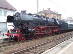 BR 01 10 Die 01 1066 im villinger Bahnhof am 12/07/09.