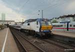 NOB mit power. MaK DE 2700-02 steht am 6.07.09 mit ...