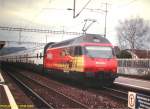 SBB Re 460 018 Mobility - Lenzburg - 03.01.2003  ...