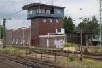Das Stellwerk vom Celler Bahnhof.19.06.2009   ...