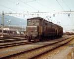 2 Ex. der Ae 4/7 im RB Biel, ca. 1972. ...