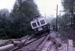 ABDe 4/4 Nr. 165 (damals noch GFM) in Schr�glage nach ...