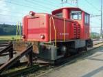 SBB-Cargo: Das Diesel-Rangiertier vom G�terbahnhof Langenthal stellte am 16.7.09 der ...