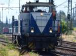 V107 der Rurtalbahn am 20.07.2009 solo auf dem Aachener Westbahnhof ...