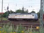 ITL W 232.01 wartet am 19.07.2009 auf Abfahrt in Angerm�nde ...