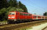 BR 111 mit Zugen 111 071  Osterm�nchen  30.08.05