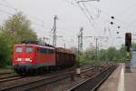 BR 140 mit Zugen 140 613-1 mit gem. Gz in FMB 16.04.2009
