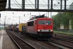 155 147-2 mit Containerzug ...  Gilbert Coletti 21.07.2009
