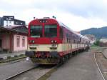 br-843 86-29 010-7 und 843 009-2 mit Os 16220 Harrachov-Liberec auf Bahnhof Tanvald am 12-7-2009.