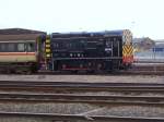 sonstige 08 788 rangiert am 08.07.09 am Depot in Inverness