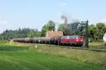 ... und 20 min sp�ter beim Motorstarten im Bahnhof T��ling. ...