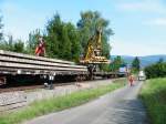 Auf der G�terverkehr-Strecke B�hl-Schwarzach ...  Stefan B. 21.07.2009