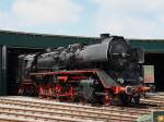 BR 50 Die 50 3519 am 31.05.2009 ausgestellt in Ampflwang vor dem Lokschuppen. (Museum �ffentlich zug�nglich)