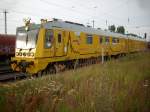 Sonstige Zwischenstop f�r den �sterreichischen Messzug 97 86 13501 17-1 am Abend vom 22.Juli 2009 in Bergen/R�gen.
