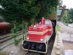 V 70 VL 70 der SWEG, bei ihrer ersten Fahrt im neuen Outfit am 23.07.2009 in Ottenh�fen West .